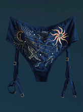 Load image into Gallery viewer, Cygnus High Waist Thong + Thigh Straps