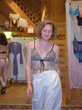 Load image into Gallery viewer, Tokyo Frill Top (w/ black mesh lining)