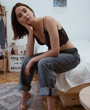 Load image into Gallery viewer, Allure Cropped Cami (Navy)