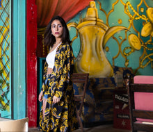 Load image into Gallery viewer, Satin Kimono One Size (Golden Touch)
