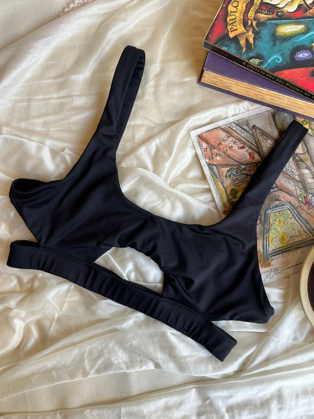 Naia Black Flexible Bralette