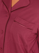 Load image into Gallery viewer, Bella Long Sleeve Pajama Top (Ruby)
