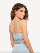 Load image into Gallery viewer, Fanfare Curvy Bralette (Blue)
