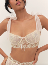 Load image into Gallery viewer, Gilded Lace Bra
