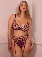 Load image into Gallery viewer, Ramon Plunge Bra (Vino)
