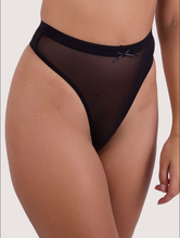Load image into Gallery viewer, High Waist Mesh Thong
