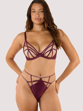 Load image into Gallery viewer, Ramon High Waisted Thong (Vino)
