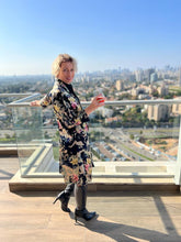 Load image into Gallery viewer, Satin Kimono One Size (Night Dream)
