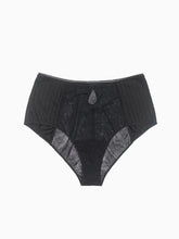 Load image into Gallery viewer, Bea High Waist Panty (Black Licorice)
