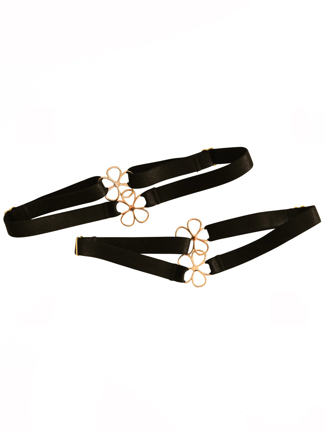 Daisy Garters (Black)