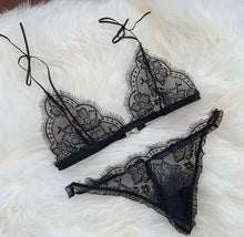 Load image into Gallery viewer, Eyelash Sewn Bralette
