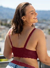 Load image into Gallery viewer, Ultra Curvy Sweetie Bralette (Vino)
